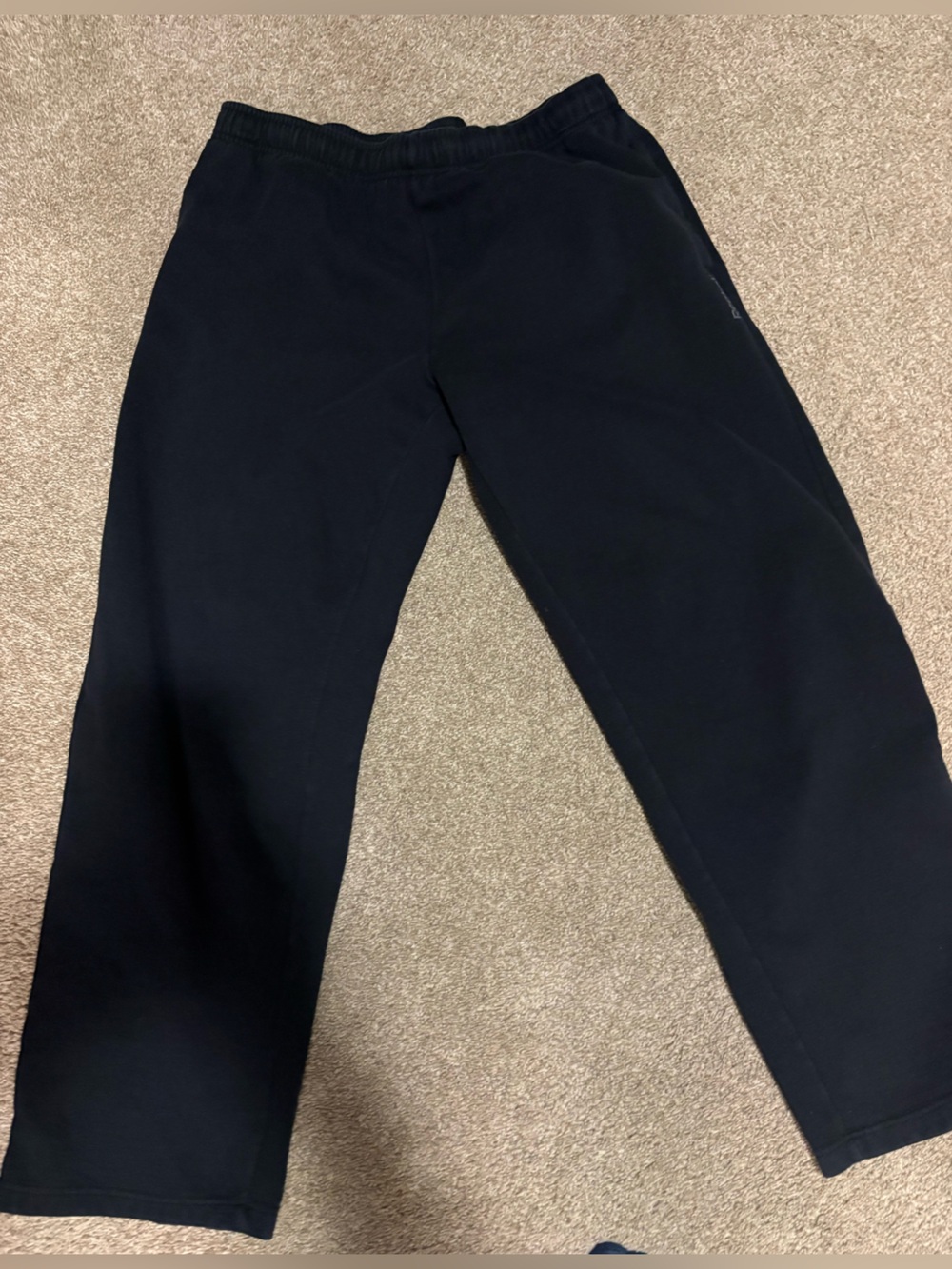 Men's Reebok Black Fleece Sweatpants - Comfortable Casual Wear size XL